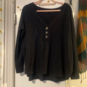 UO Oversized Henley